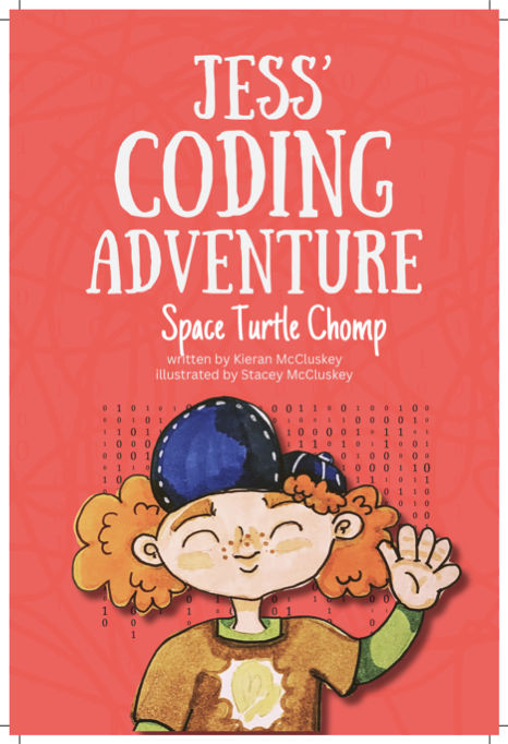 Jess' Coding Adventure: Space Turtle Chomp book cover